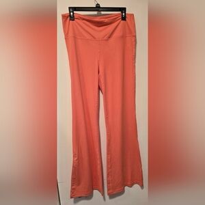 Women's 2x Coral Flare Leg Yoga Pants